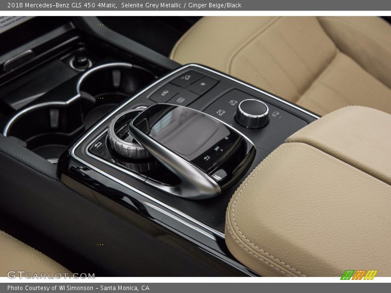 Selenite Grey Metallic / Ginger Beige/Black 2018 Mercedes-Benz GLS 450 4Matic
