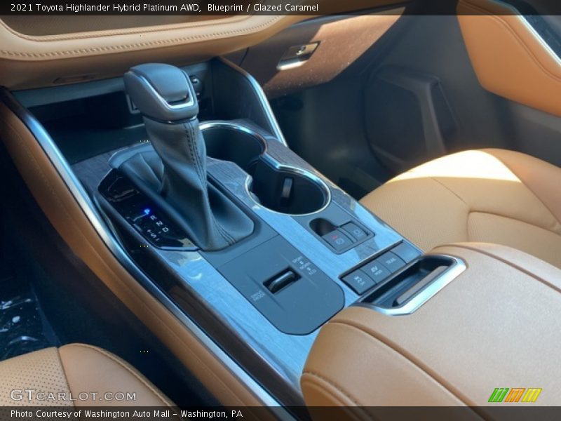 Blueprint / Glazed Caramel 2021 Toyota Highlander Hybrid Platinum AWD