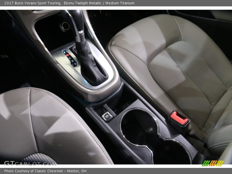 Ebony Twilight Metallic / Medium Titanium 2017 Buick Verano Sport Touring