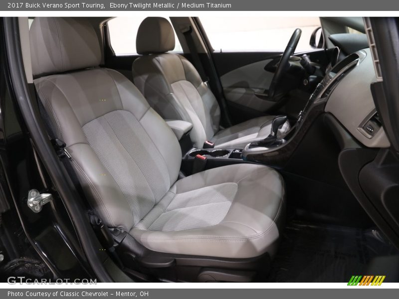Ebony Twilight Metallic / Medium Titanium 2017 Buick Verano Sport Touring