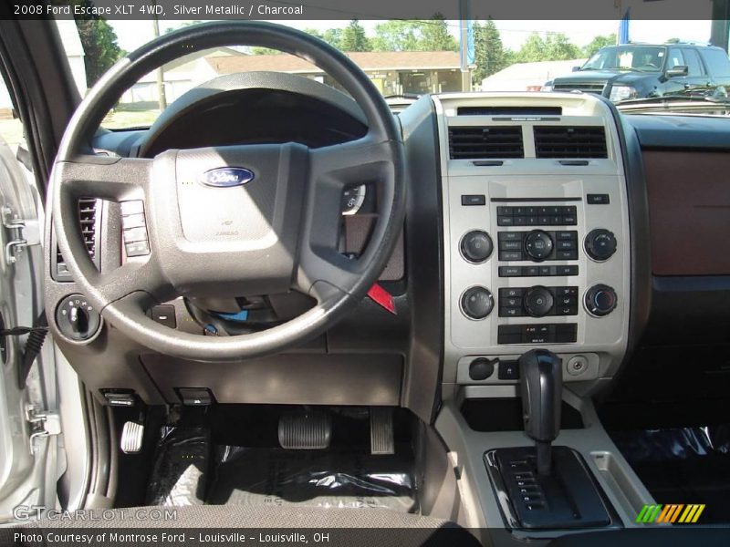 Silver Metallic / Charcoal 2008 Ford Escape XLT 4WD