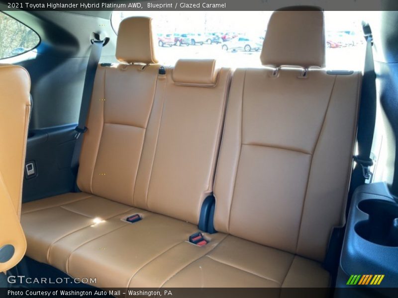 Blueprint / Glazed Caramel 2021 Toyota Highlander Hybrid Platinum AWD