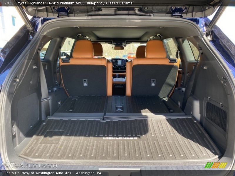 Blueprint / Glazed Caramel 2021 Toyota Highlander Hybrid Platinum AWD