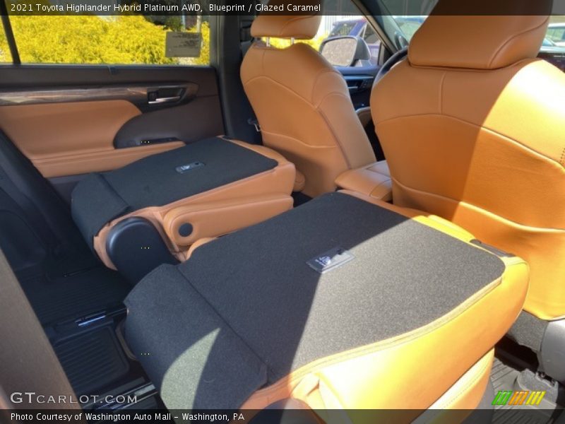Blueprint / Glazed Caramel 2021 Toyota Highlander Hybrid Platinum AWD
