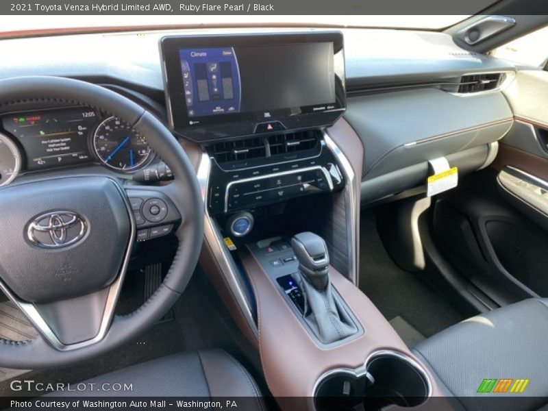 Ruby Flare Pearl / Black 2021 Toyota Venza Hybrid Limited AWD