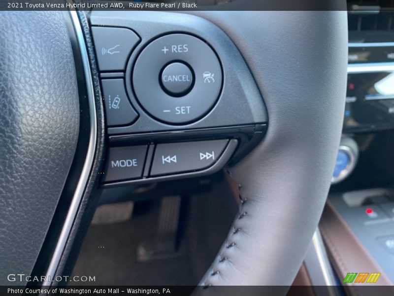Ruby Flare Pearl / Black 2021 Toyota Venza Hybrid Limited AWD