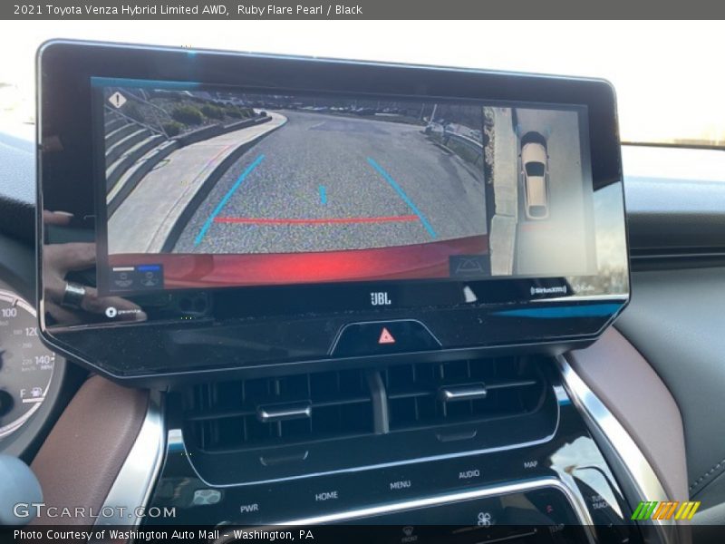 Ruby Flare Pearl / Black 2021 Toyota Venza Hybrid Limited AWD