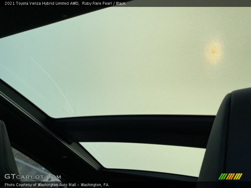 Ruby Flare Pearl / Black 2021 Toyota Venza Hybrid Limited AWD