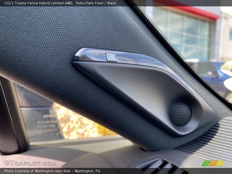 Ruby Flare Pearl / Black 2021 Toyota Venza Hybrid Limited AWD
