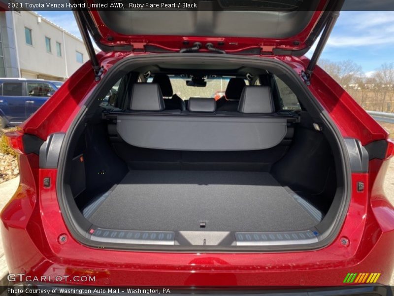 Ruby Flare Pearl / Black 2021 Toyota Venza Hybrid Limited AWD