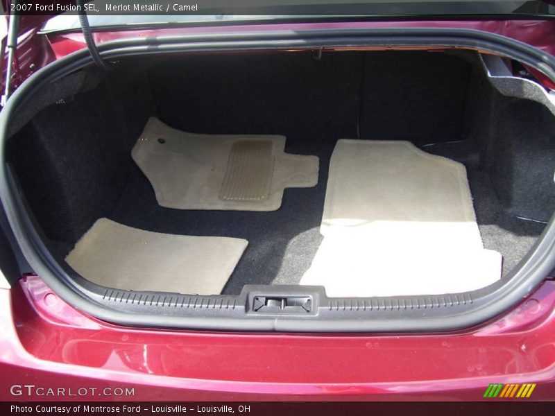 Merlot Metallic / Camel 2007 Ford Fusion SEL