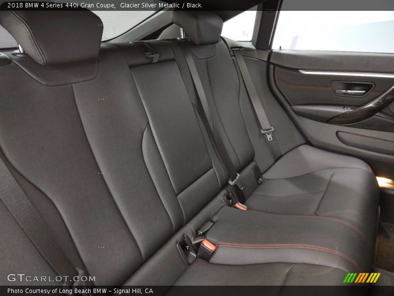 Glacier Silver Metallic / Black 2018 BMW 4 Series 440i Gran Coupe