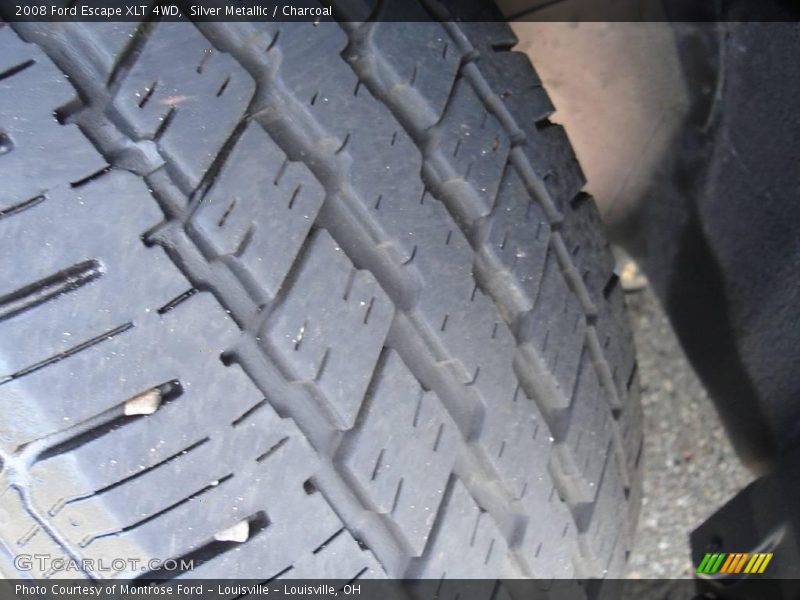 Silver Metallic / Charcoal 2008 Ford Escape XLT 4WD