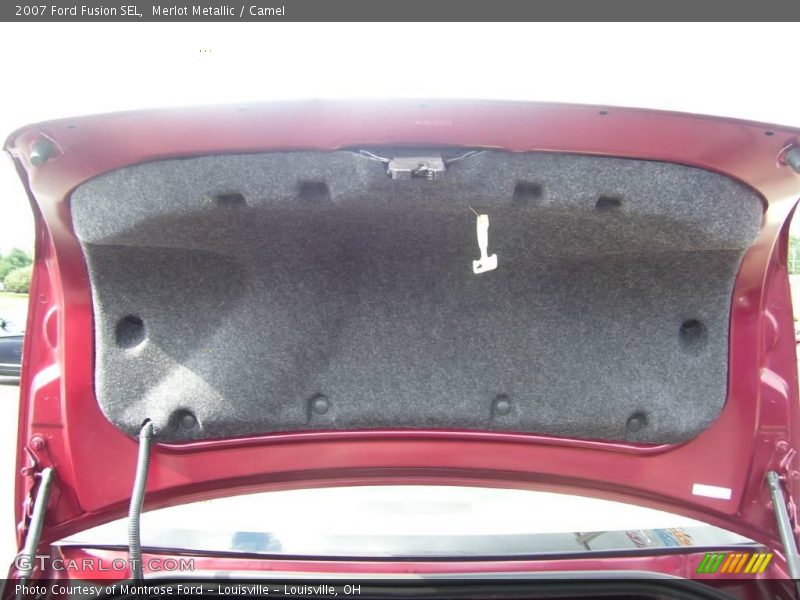 Merlot Metallic / Camel 2007 Ford Fusion SEL