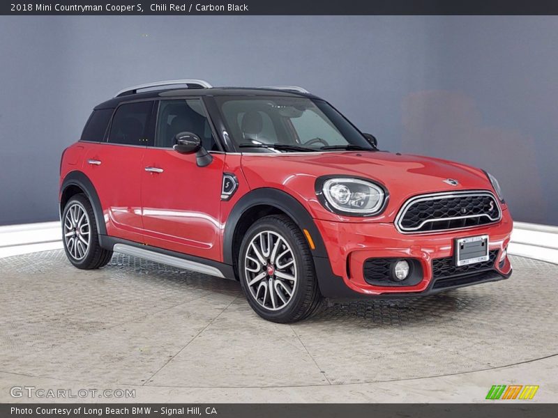 Chili Red / Carbon Black 2018 Mini Countryman Cooper S