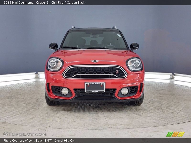 Chili Red / Carbon Black 2018 Mini Countryman Cooper S