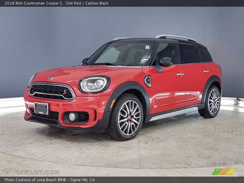 Chili Red / Carbon Black 2018 Mini Countryman Cooper S