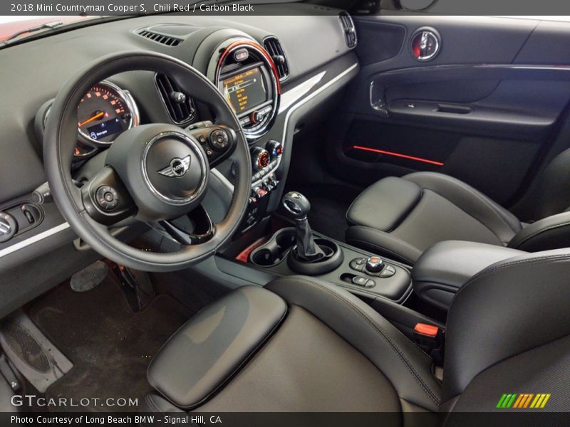 Chili Red / Carbon Black 2018 Mini Countryman Cooper S