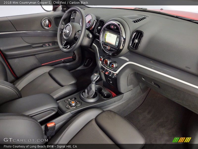Chili Red / Carbon Black 2018 Mini Countryman Cooper S