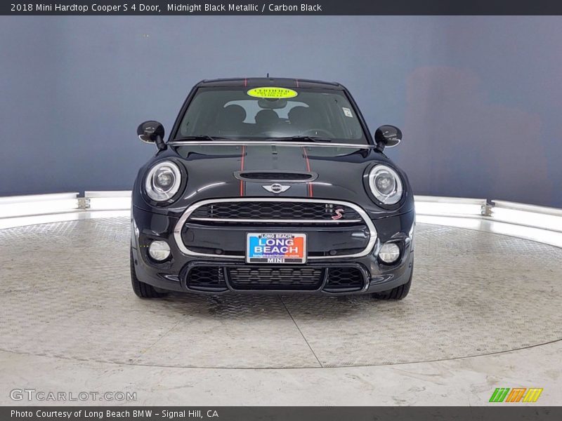 Midnight Black Metallic / Carbon Black 2018 Mini Hardtop Cooper S 4 Door