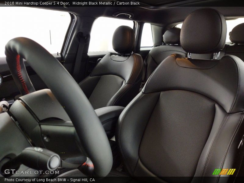 Midnight Black Metallic / Carbon Black 2018 Mini Hardtop Cooper S 4 Door