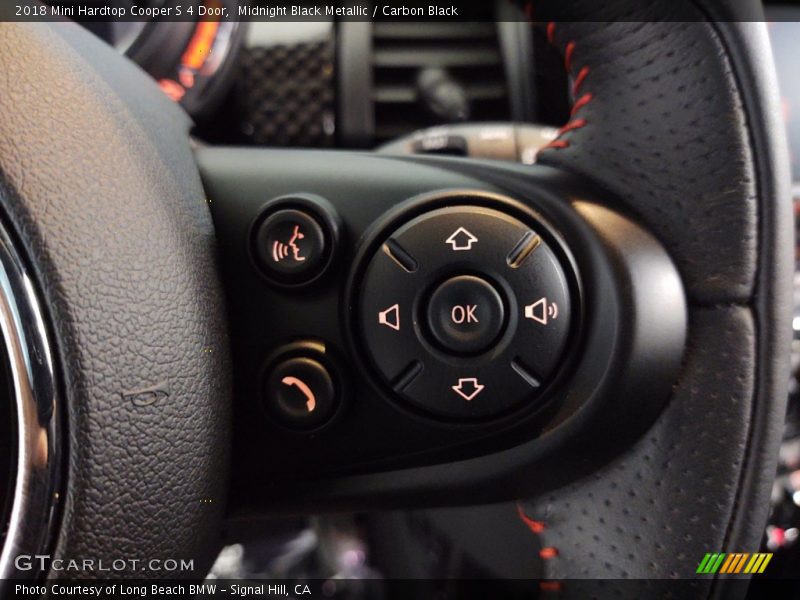 Midnight Black Metallic / Carbon Black 2018 Mini Hardtop Cooper S 4 Door