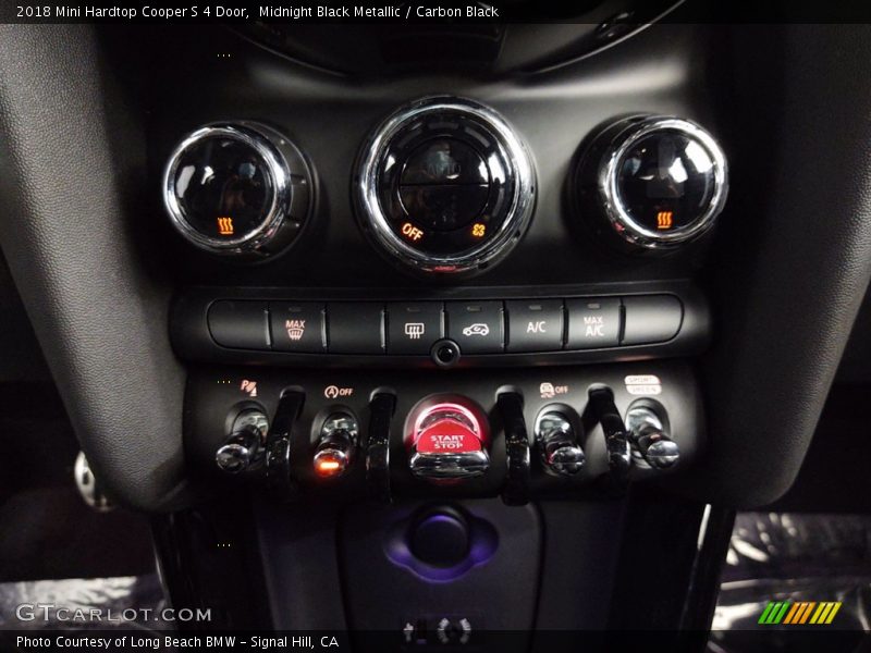 Midnight Black Metallic / Carbon Black 2018 Mini Hardtop Cooper S 4 Door