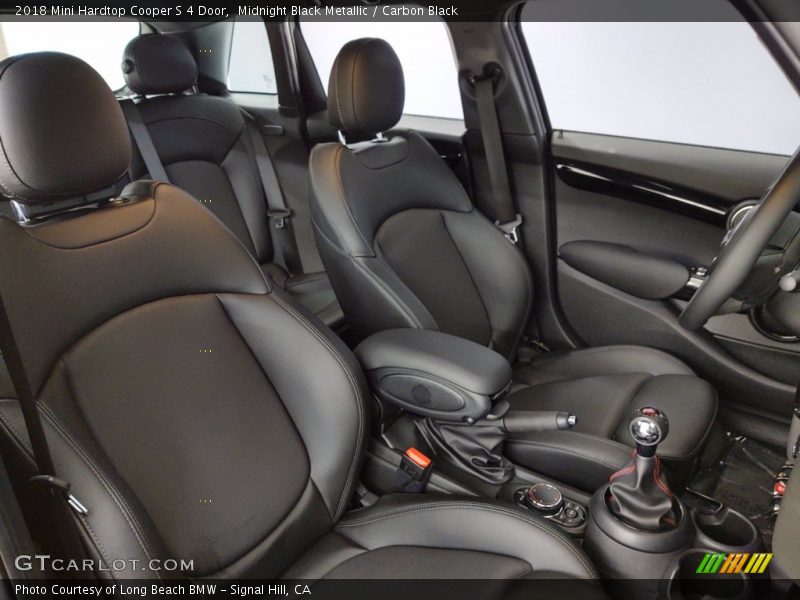 Midnight Black Metallic / Carbon Black 2018 Mini Hardtop Cooper S 4 Door