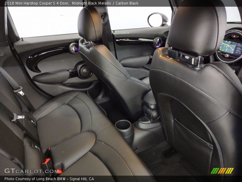 Midnight Black Metallic / Carbon Black 2018 Mini Hardtop Cooper S 4 Door