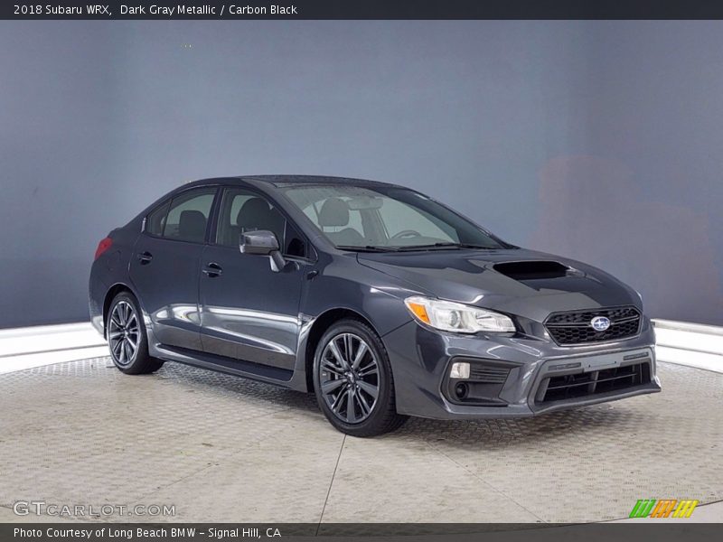 Dark Gray Metallic / Carbon Black 2018 Subaru WRX