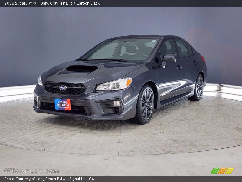 Dark Gray Metallic / Carbon Black 2018 Subaru WRX