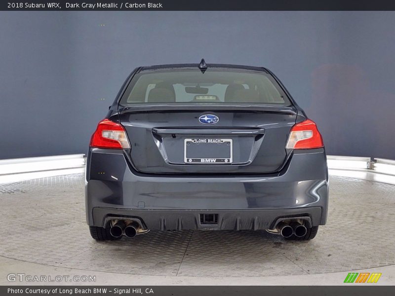 Dark Gray Metallic / Carbon Black 2018 Subaru WRX