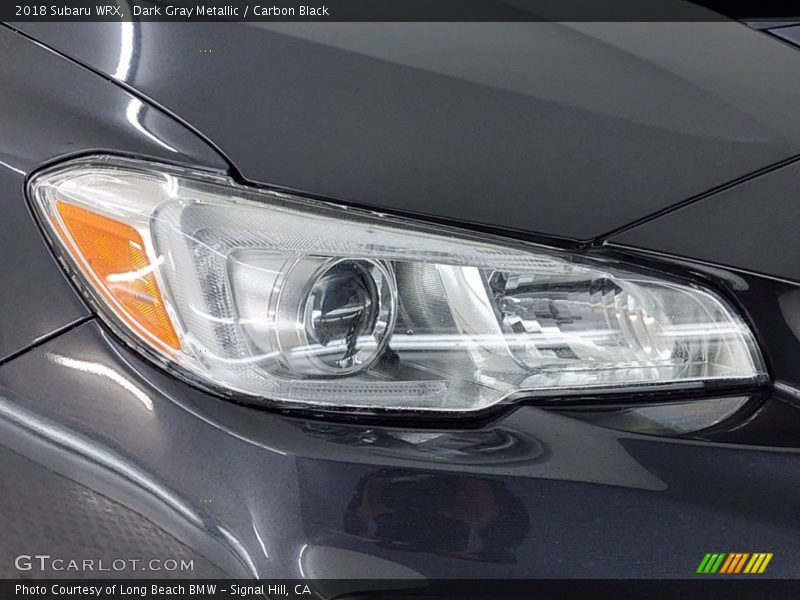 Dark Gray Metallic / Carbon Black 2018 Subaru WRX