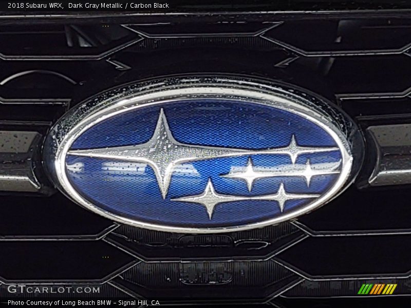Dark Gray Metallic / Carbon Black 2018 Subaru WRX