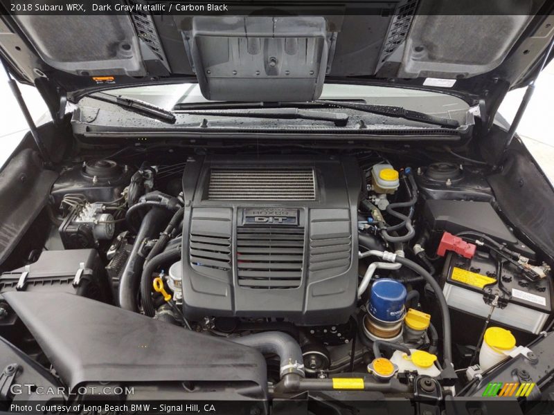 Dark Gray Metallic / Carbon Black 2018 Subaru WRX