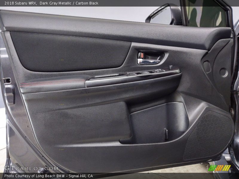 Dark Gray Metallic / Carbon Black 2018 Subaru WRX