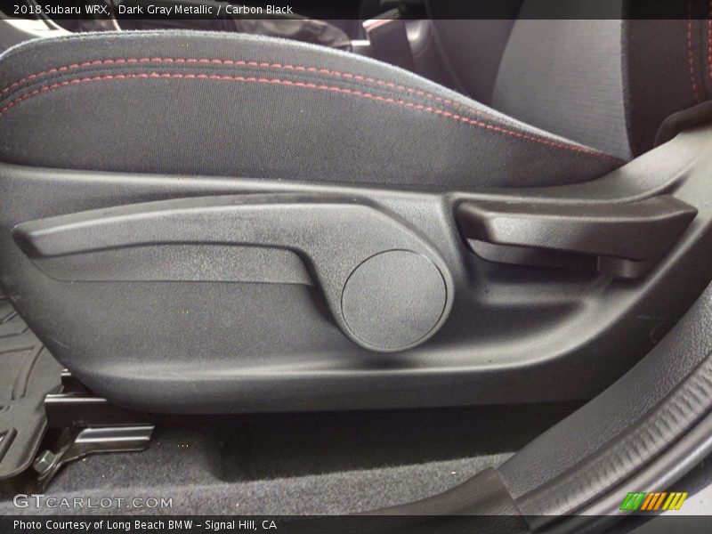 Dark Gray Metallic / Carbon Black 2018 Subaru WRX