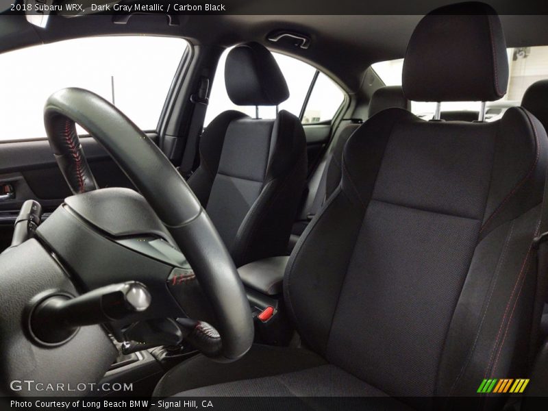 Dark Gray Metallic / Carbon Black 2018 Subaru WRX