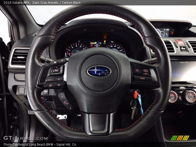 Dark Gray Metallic / Carbon Black 2018 Subaru WRX