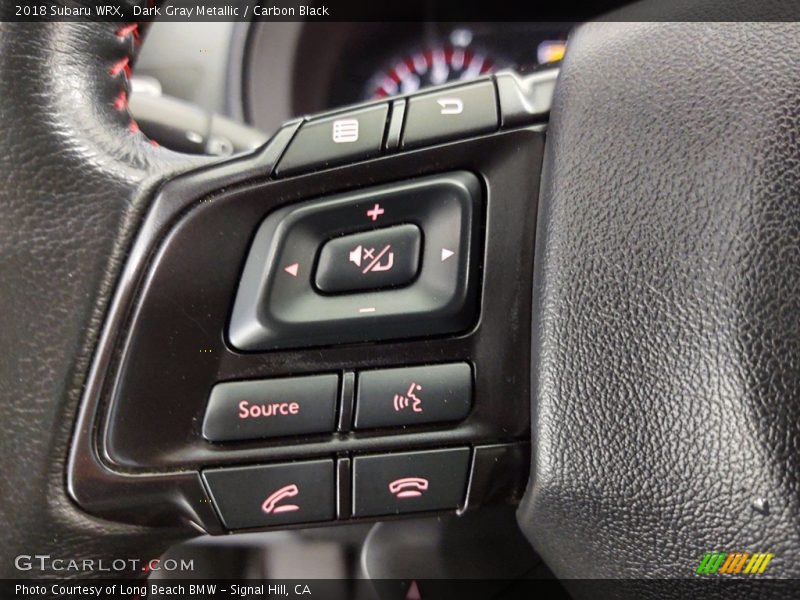 Dark Gray Metallic / Carbon Black 2018 Subaru WRX