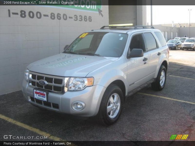 Silver Metallic / Charcoal 2008 Ford Escape XLT