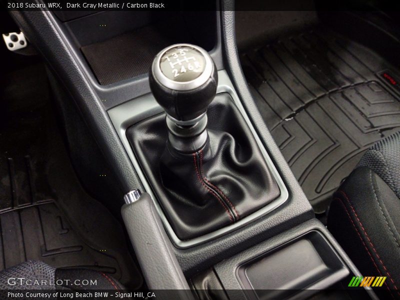 Dark Gray Metallic / Carbon Black 2018 Subaru WRX