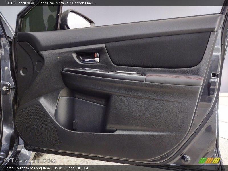Dark Gray Metallic / Carbon Black 2018 Subaru WRX