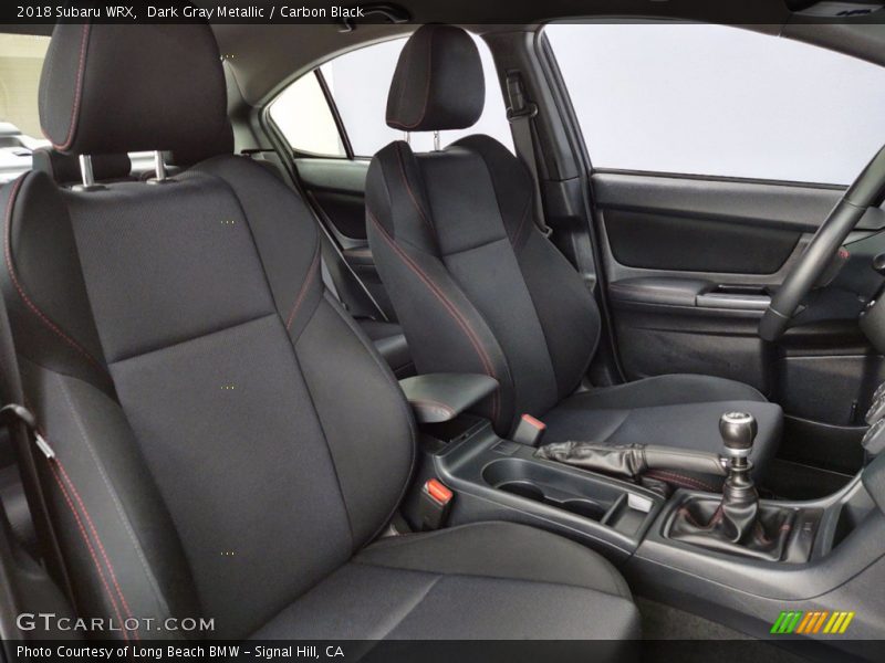 Dark Gray Metallic / Carbon Black 2018 Subaru WRX