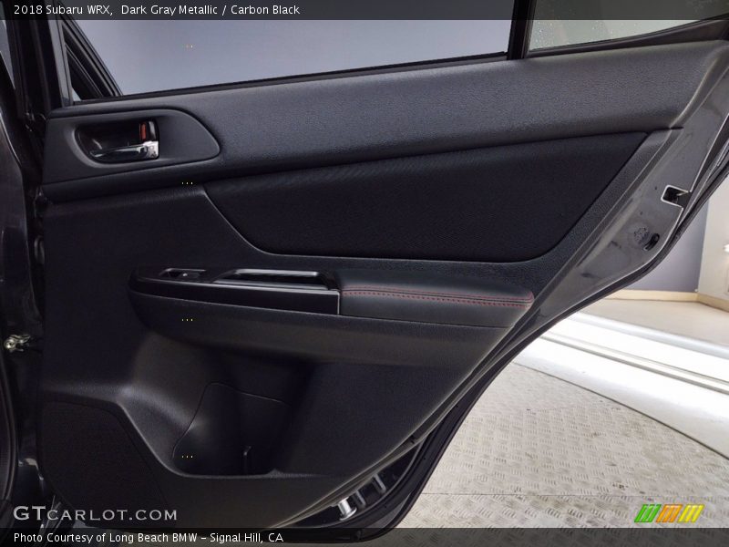 Dark Gray Metallic / Carbon Black 2018 Subaru WRX