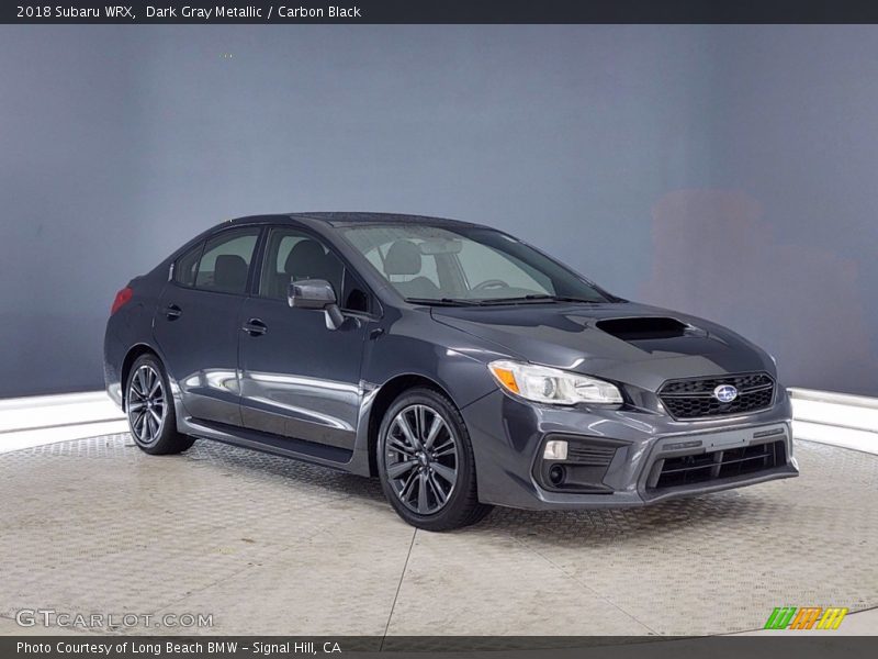 Dark Gray Metallic / Carbon Black 2018 Subaru WRX