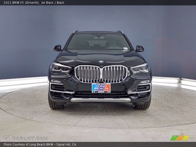 Jet Black / Black 2021 BMW X5 sDrive40i