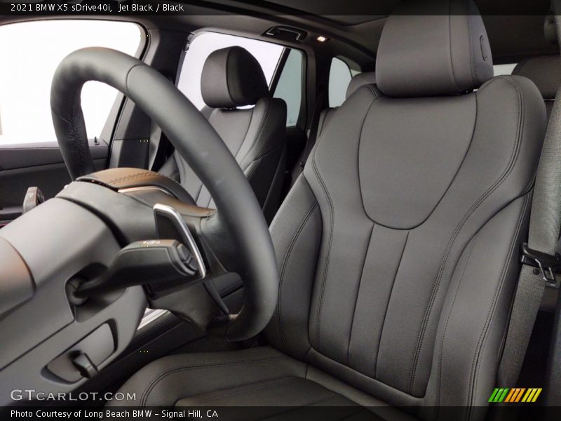 Jet Black / Black 2021 BMW X5 sDrive40i