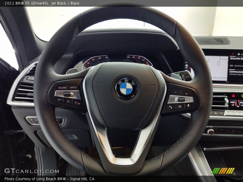 Jet Black / Black 2021 BMW X5 sDrive40i