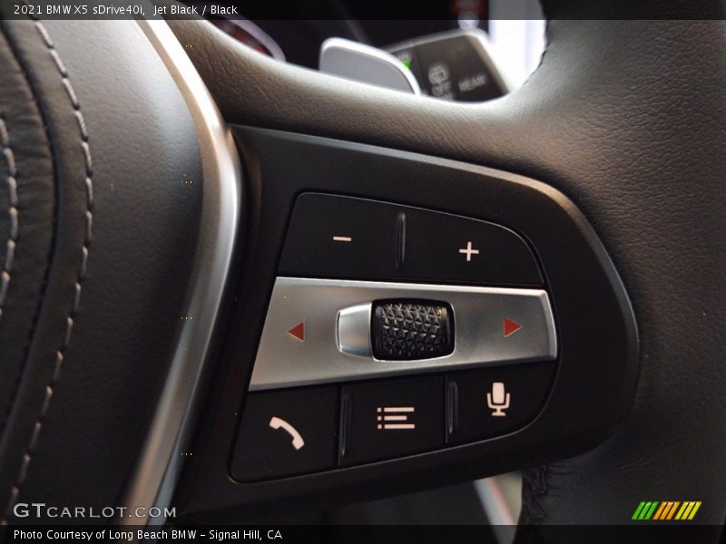 Jet Black / Black 2021 BMW X5 sDrive40i